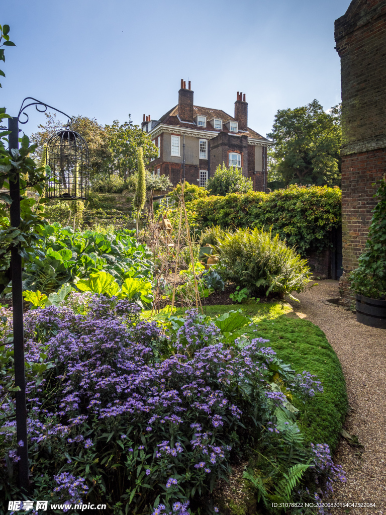 中世纪田园风景图