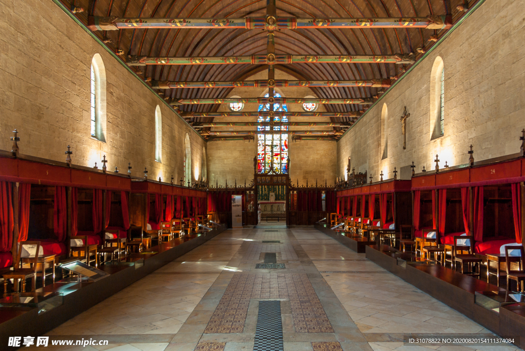 中世纪田园风景图