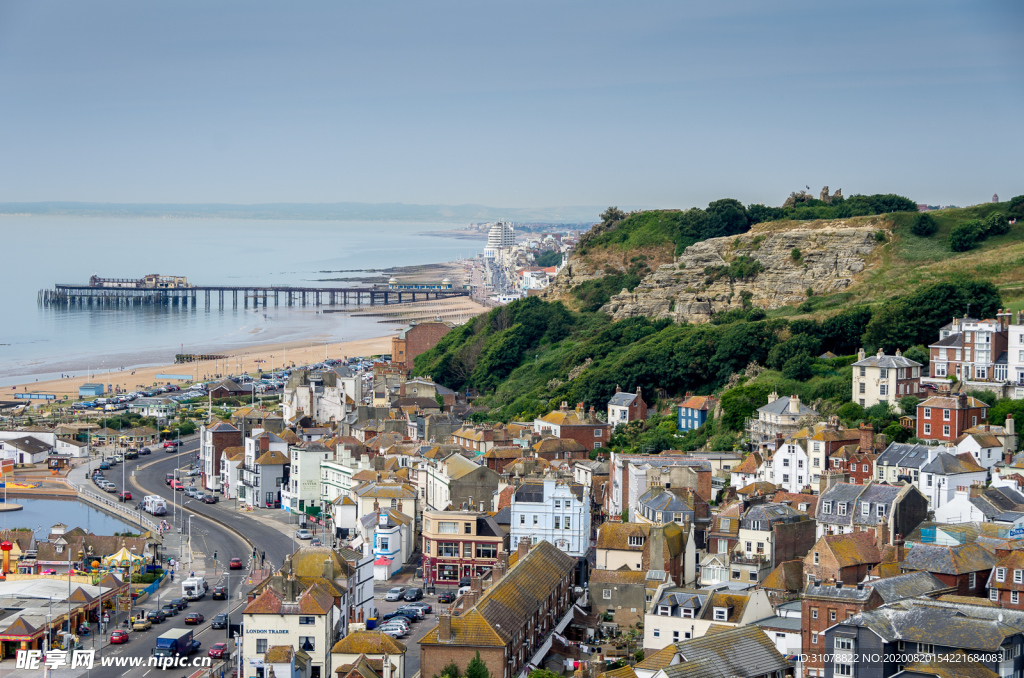中世纪田园风景图