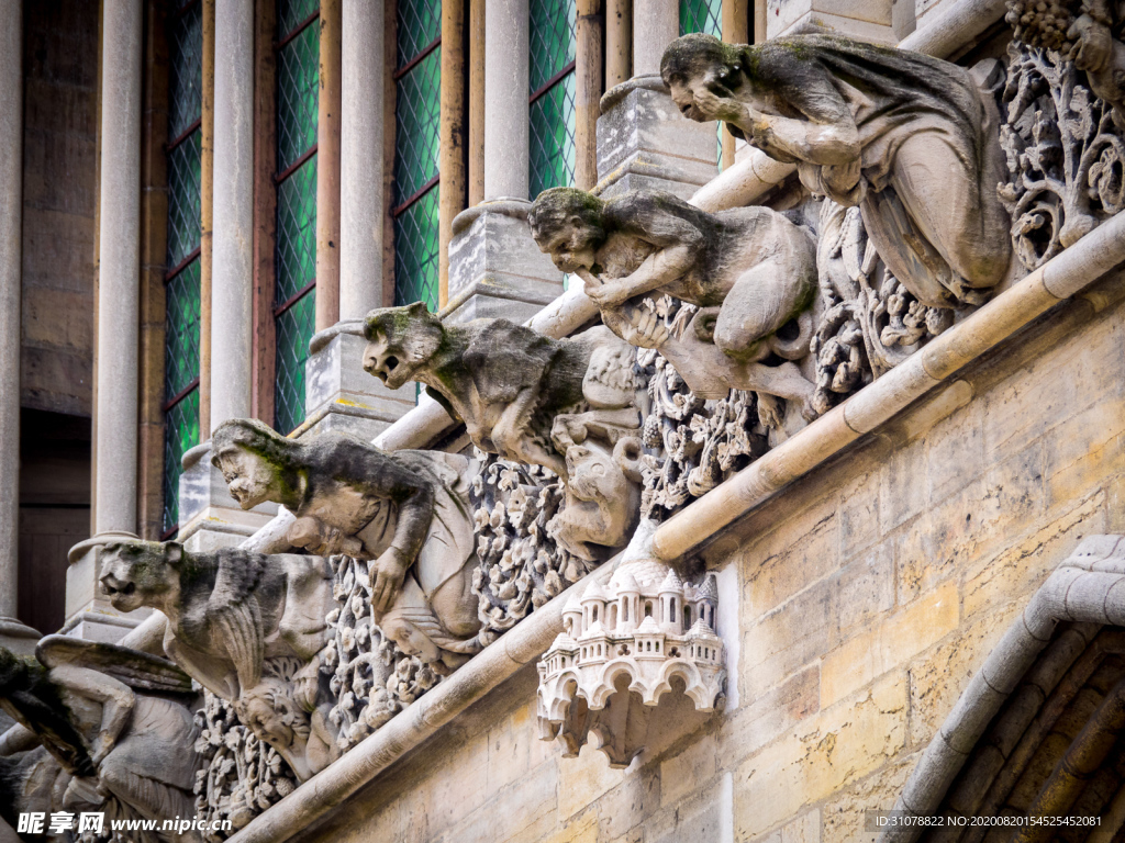 中世纪田园风景图
