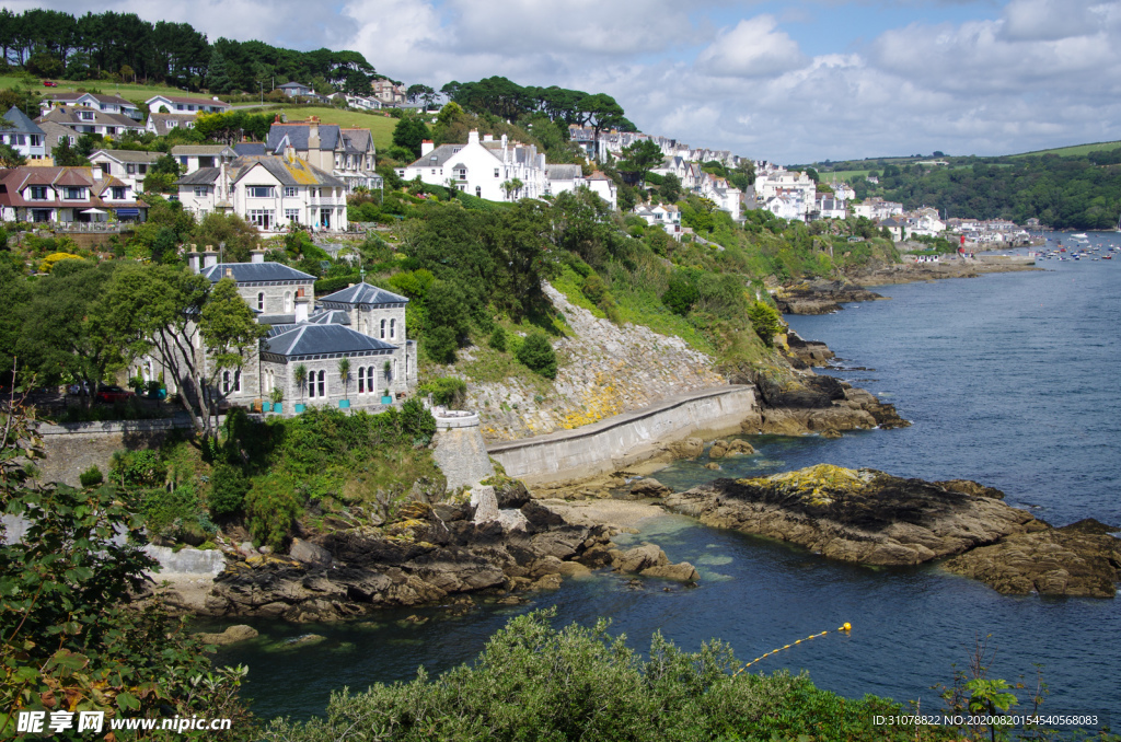 中世纪田园风景图