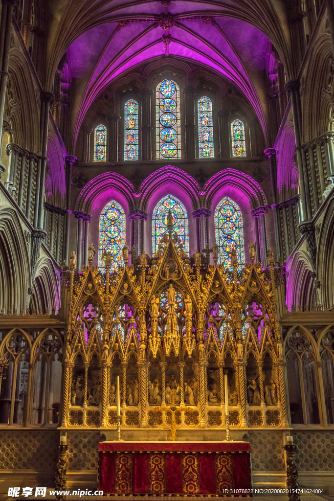 中世纪田园风景图