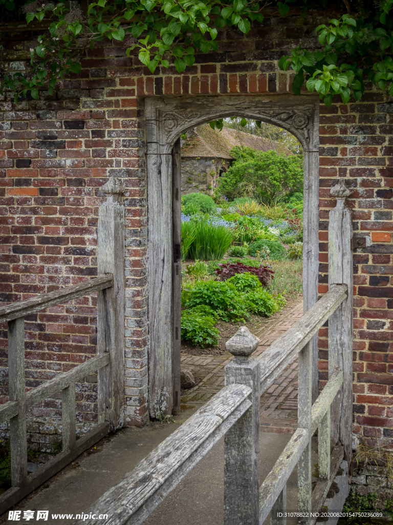 中世纪田园风景图