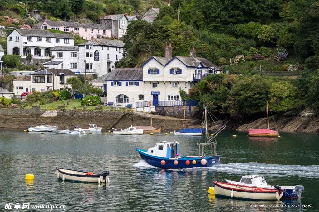 中世纪田园风景图