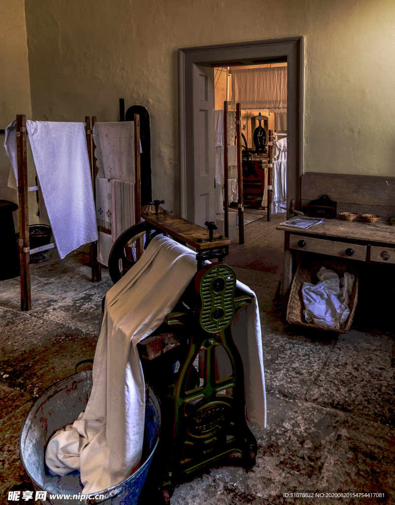 中世纪田园风景图