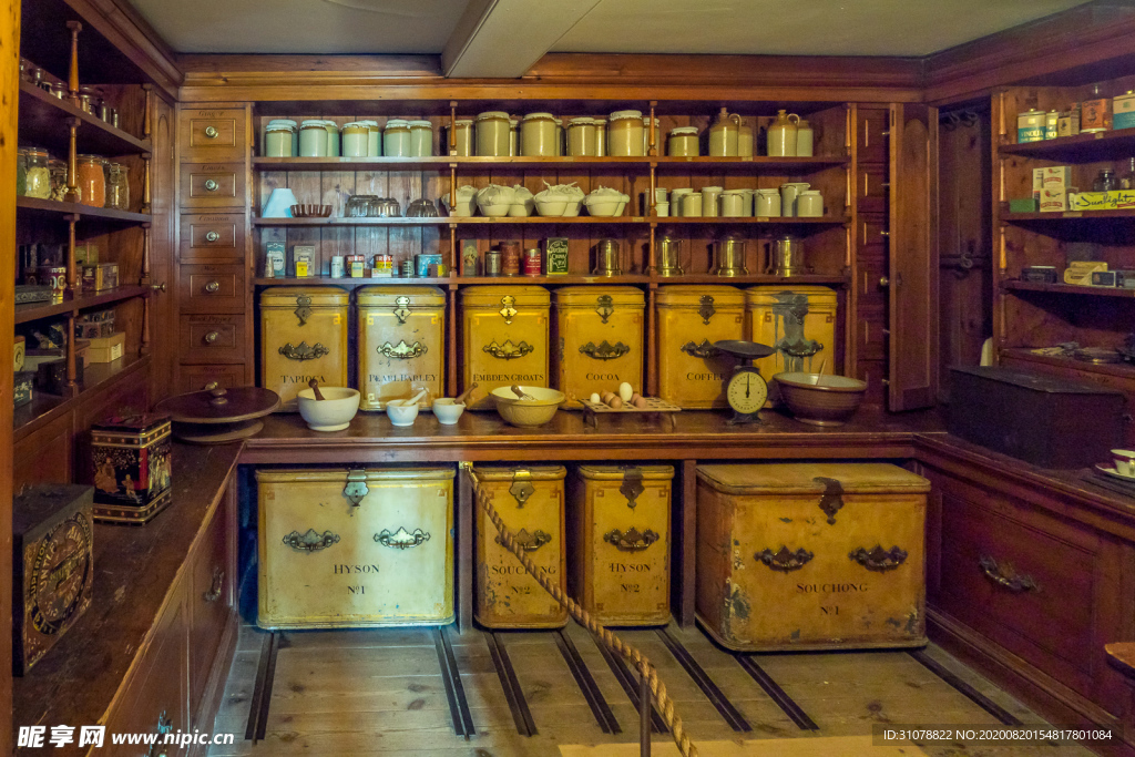 中世纪田园风景图