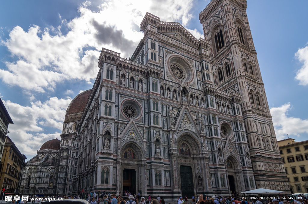 中世纪田园风景图