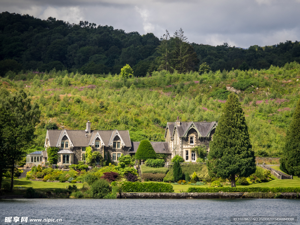 中世纪田园风景摄影