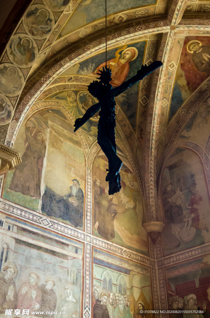 中世纪田园风景图