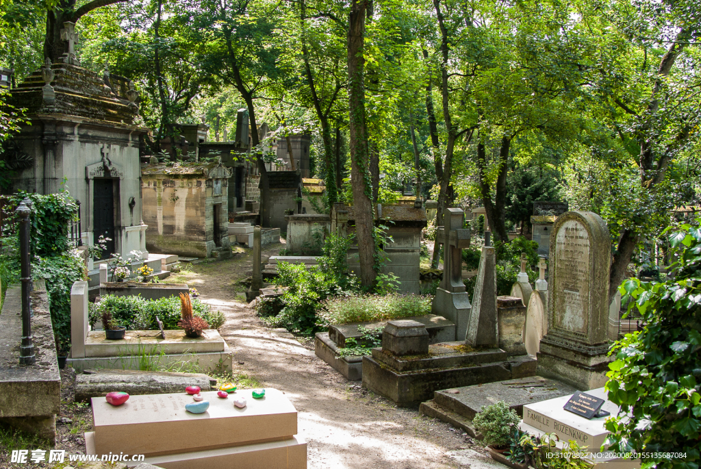 中世纪田园风景图