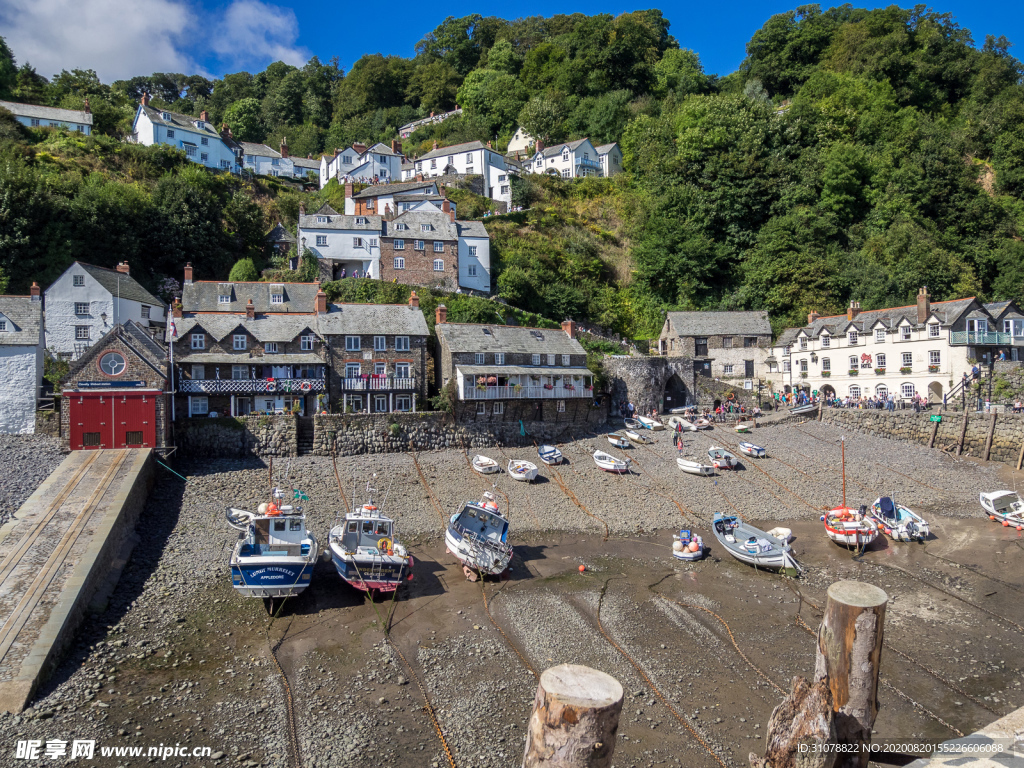 中世纪田园风景图