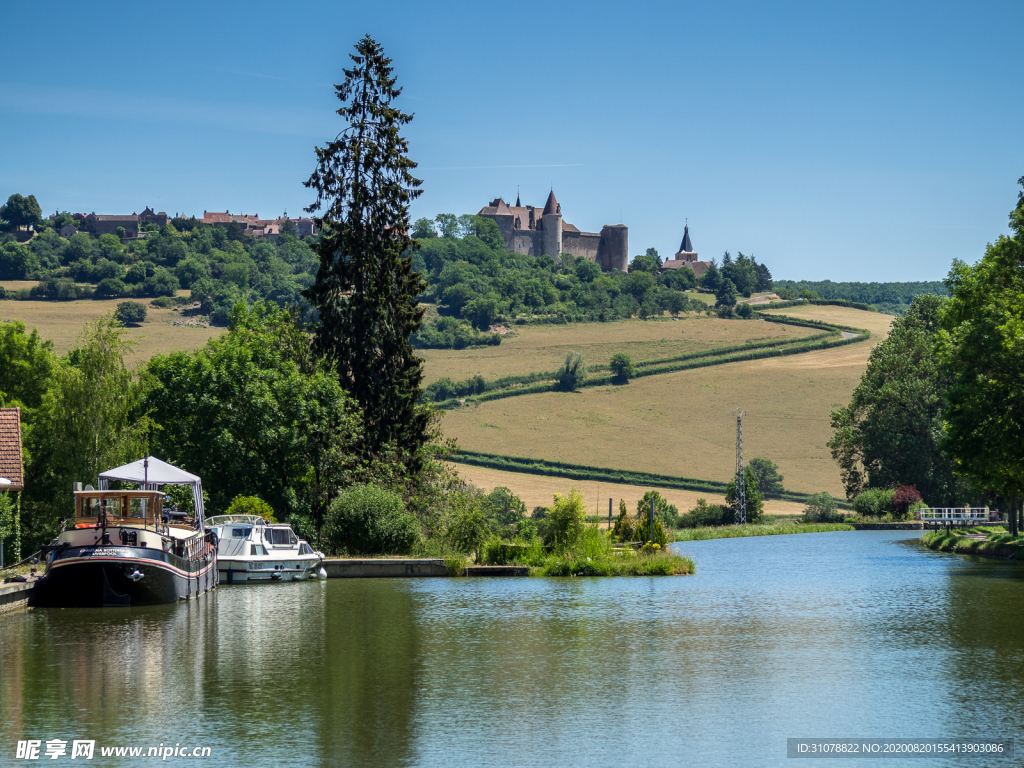 中世纪田园风景摄影