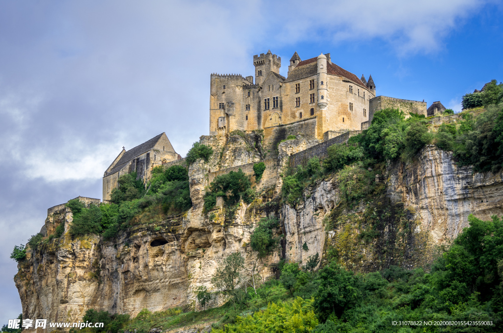 中世纪田园风景图