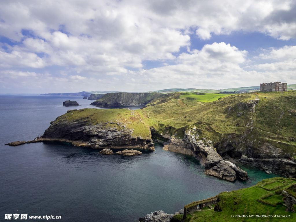中世纪田园风景摄影