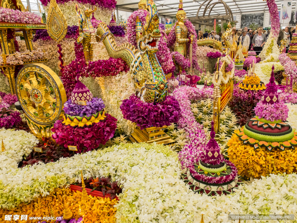 中世纪田园风景图