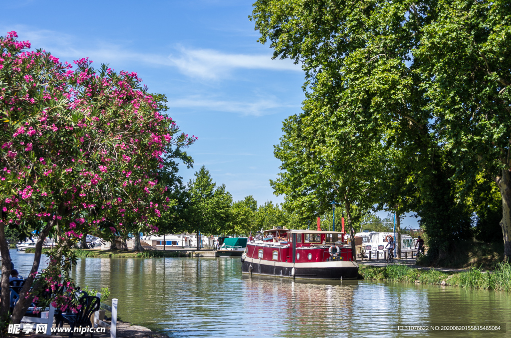 中世纪田园风景摄影