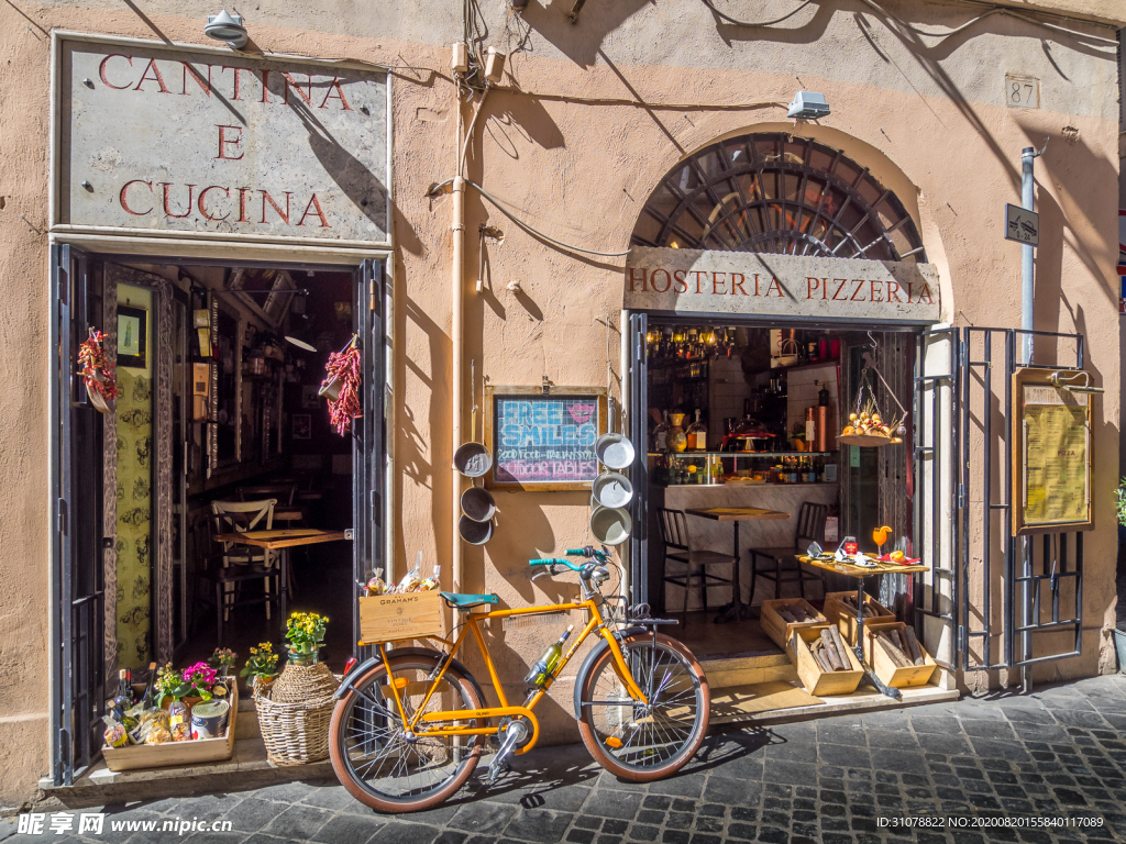 中世纪田园风景图