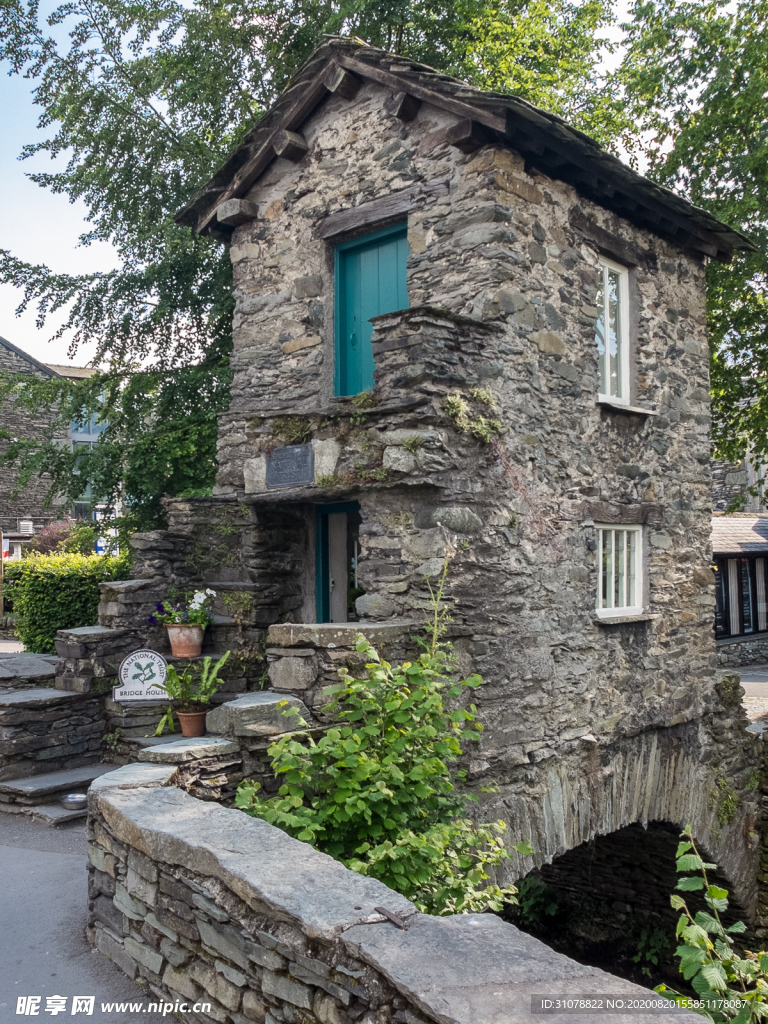 中世纪田园风景图