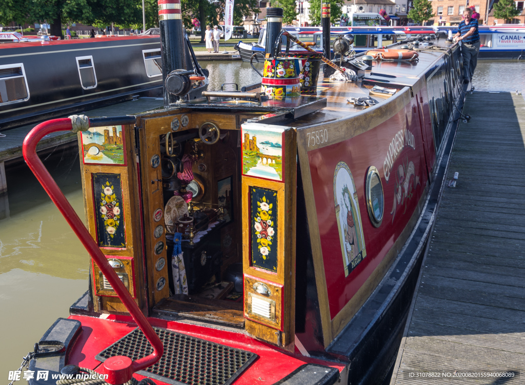 中世纪田园风景图