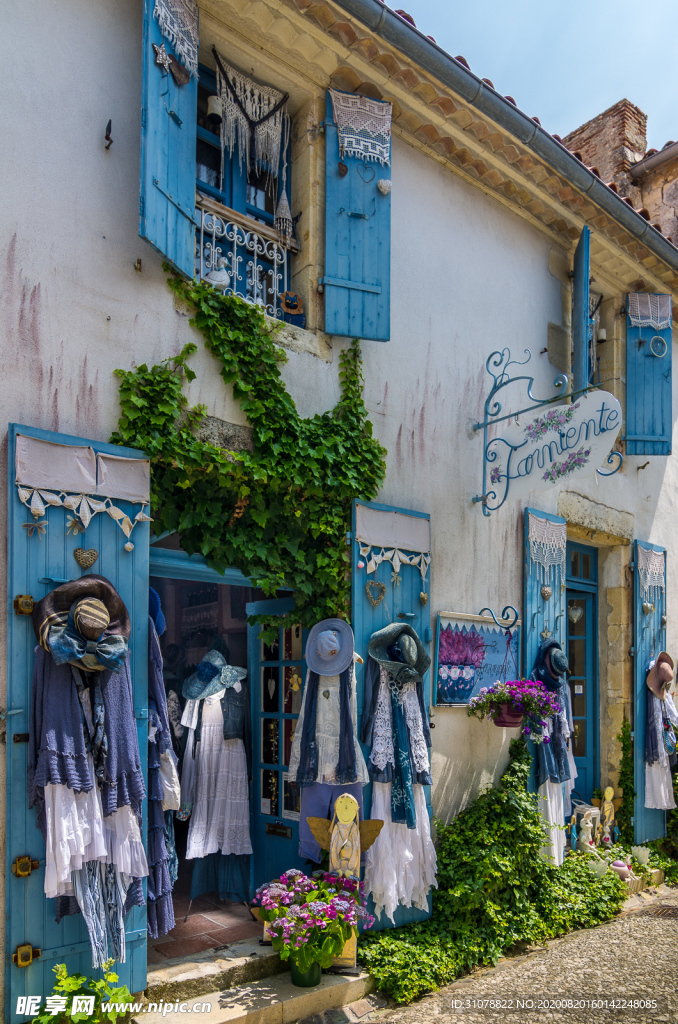 中世纪田园风景摄影