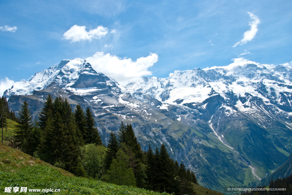 中世纪田园风景摄影