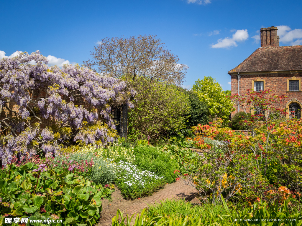 中世纪田园风景摄影
