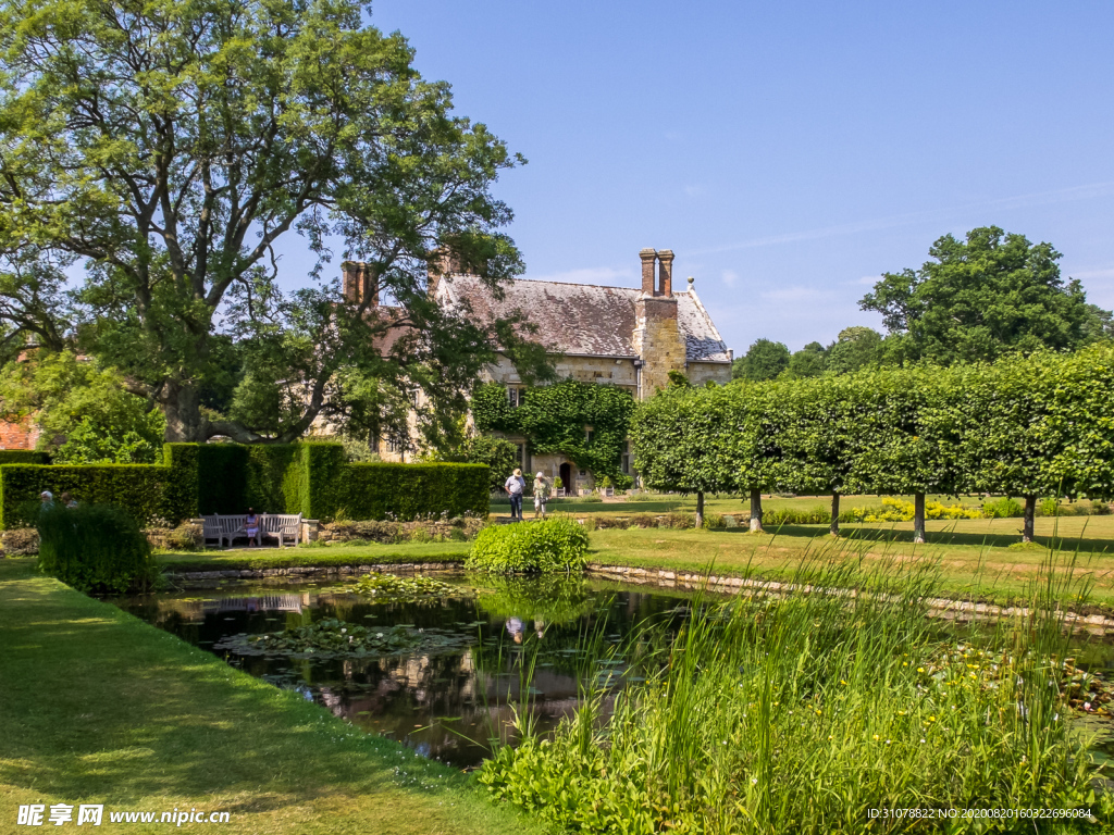 中世纪田园风景摄影