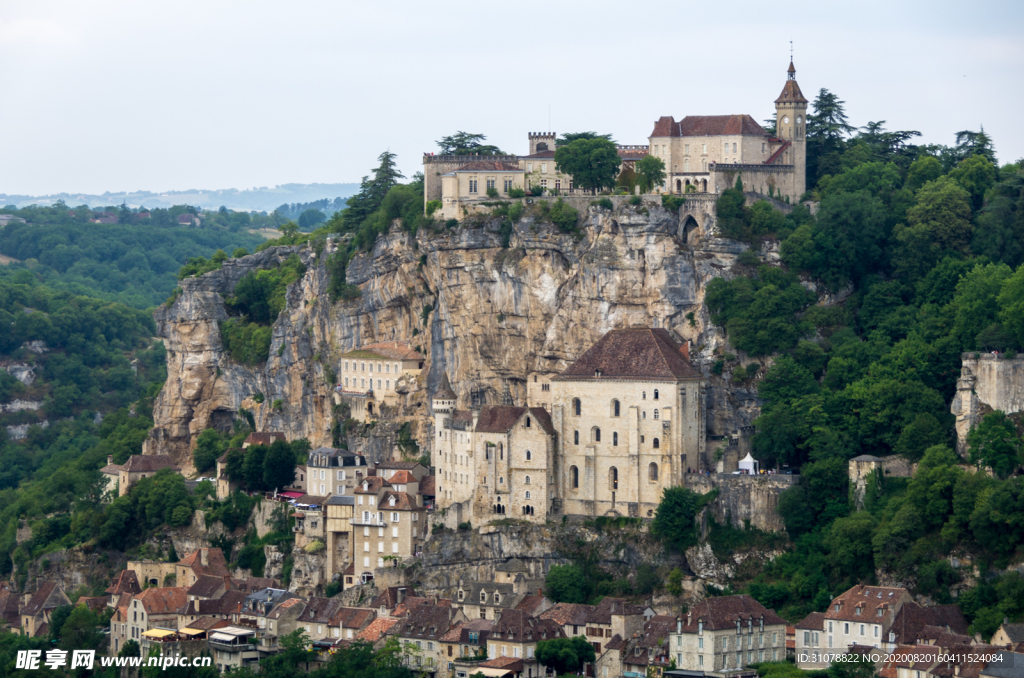 中世纪田园风景摄影
