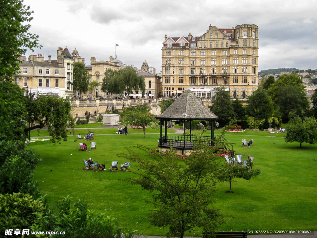 中世纪田园风景摄影