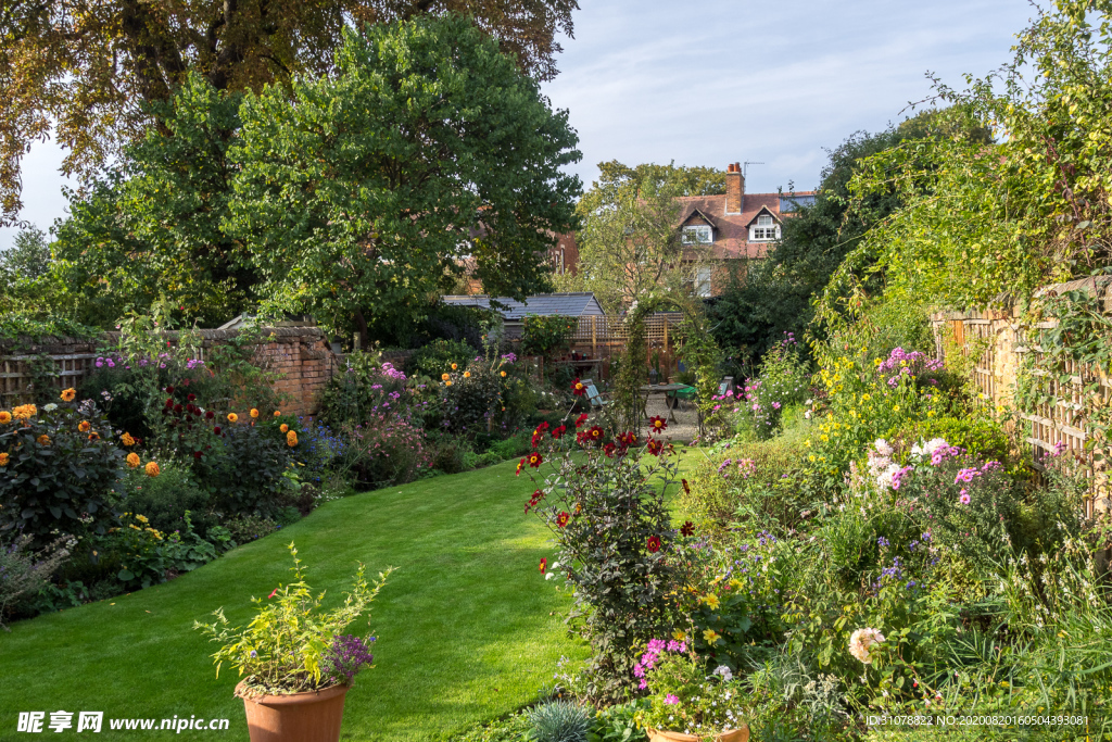 中世纪田园风景摄影