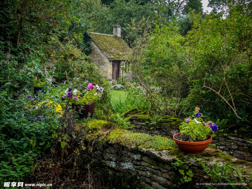 中世纪田园风景摄影