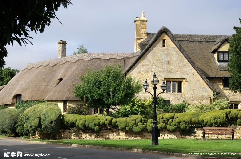 中世纪田园风景摄影