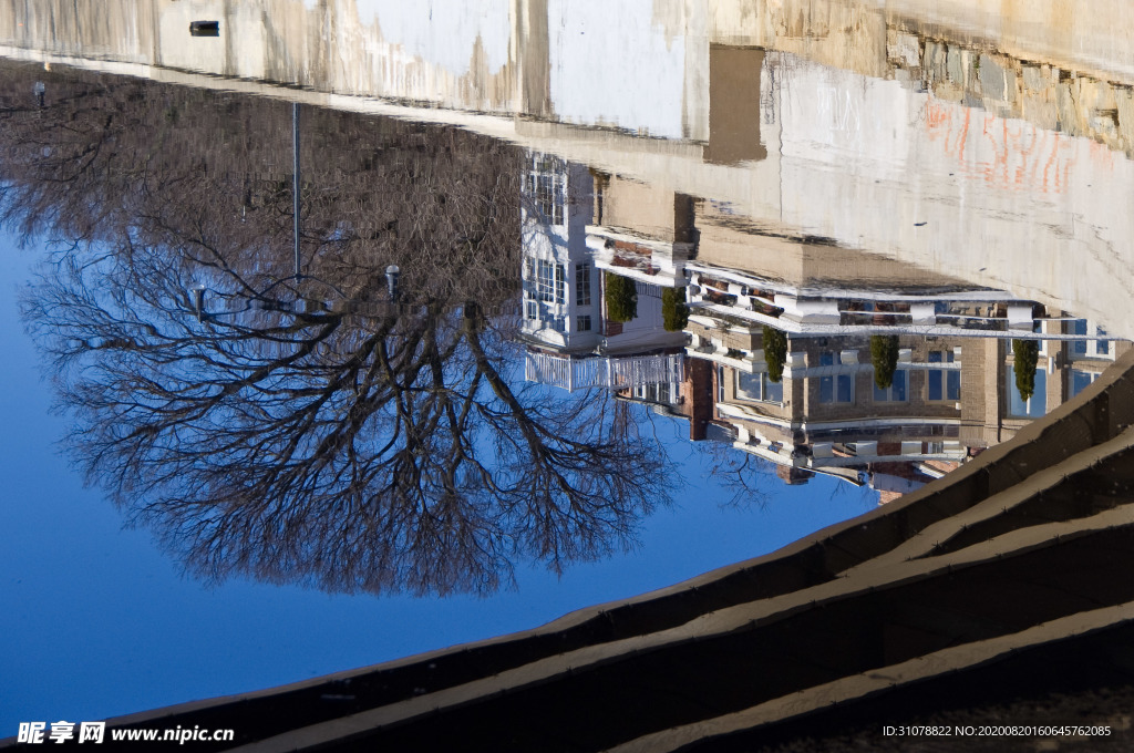 中世纪田园风景摄影