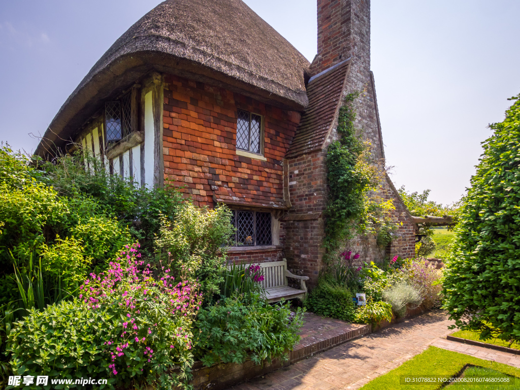 中世纪田园风景摄影