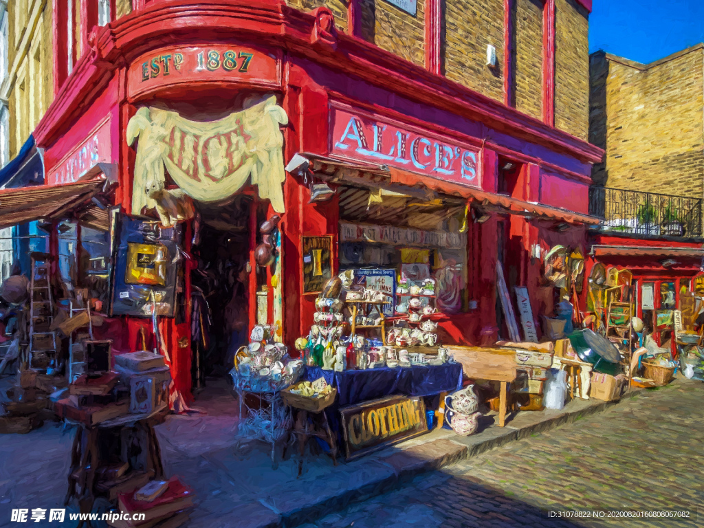 中世纪田园风景摄影