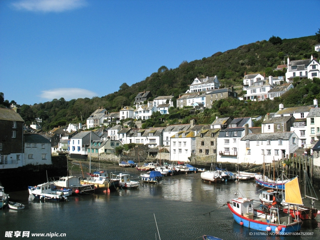 中世纪田园风景摄影