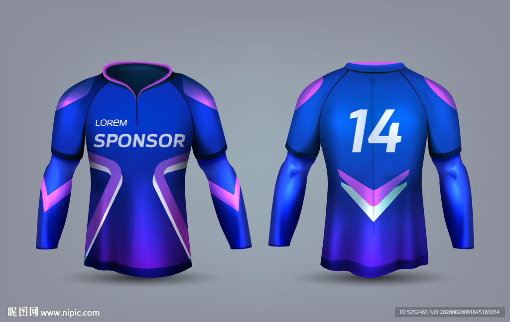 世界杯足球队服运动服T恤设计