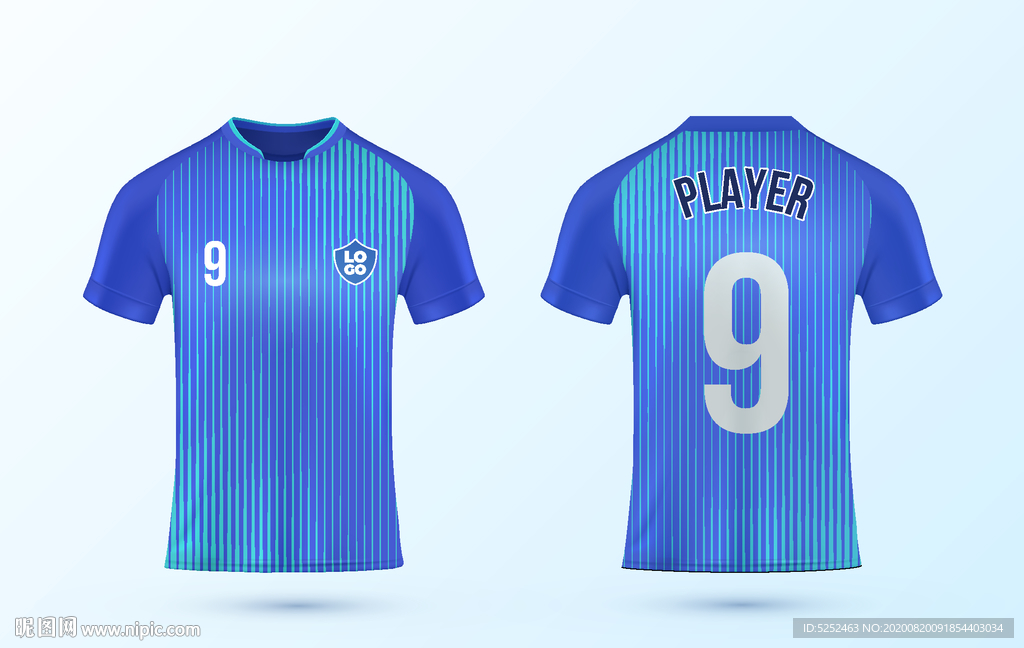 世界杯足球队服运动服T恤设计