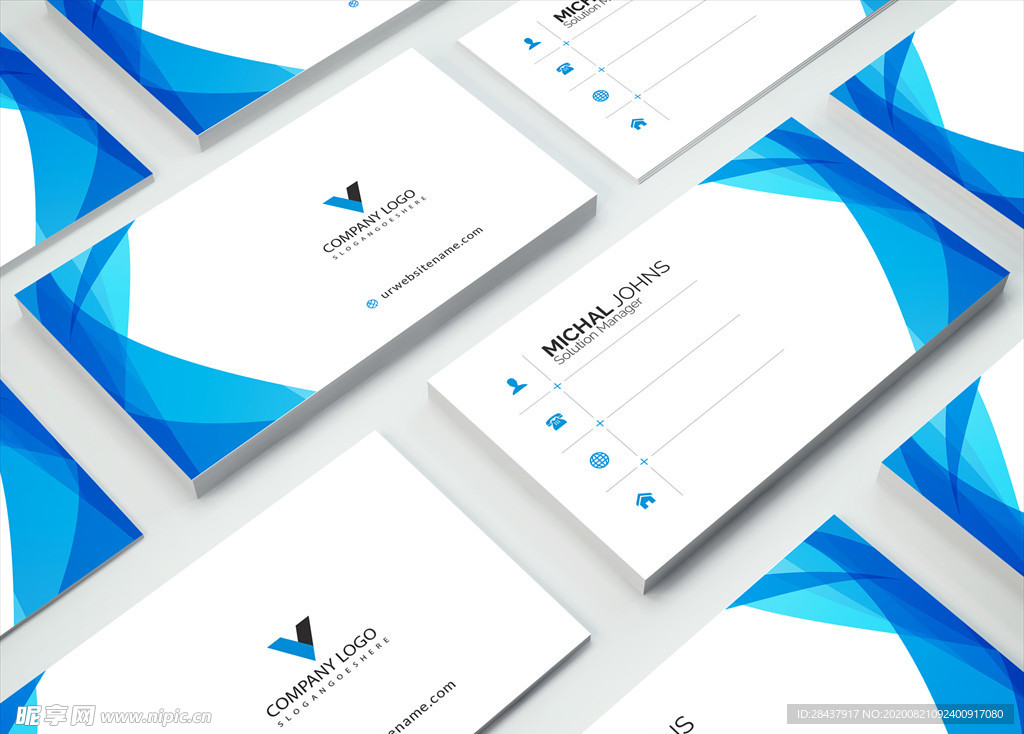 矢量名片模板