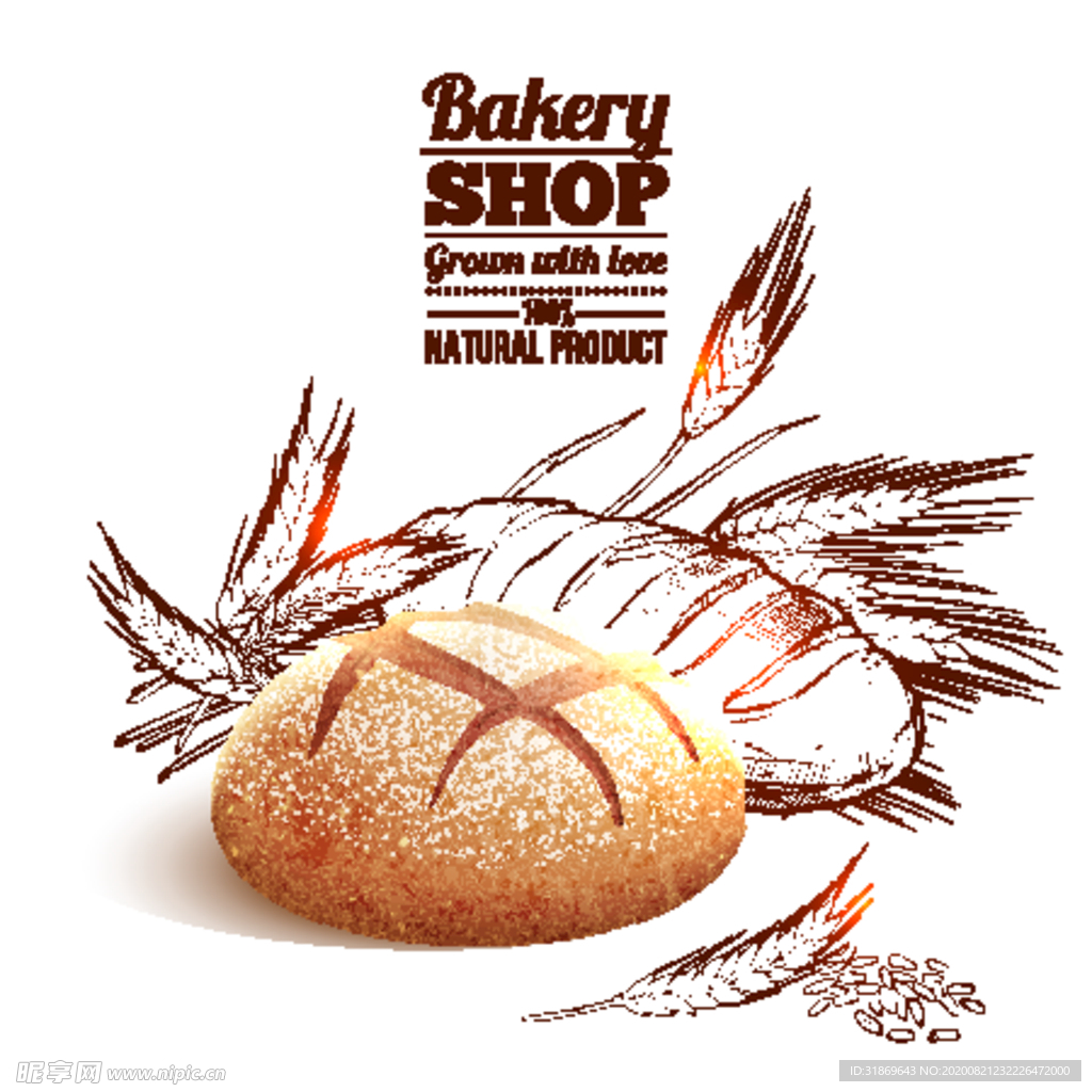 面包 蛋糕 图片