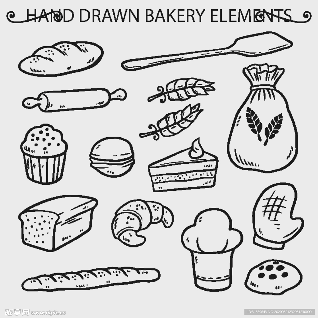 面包 蛋糕 图片