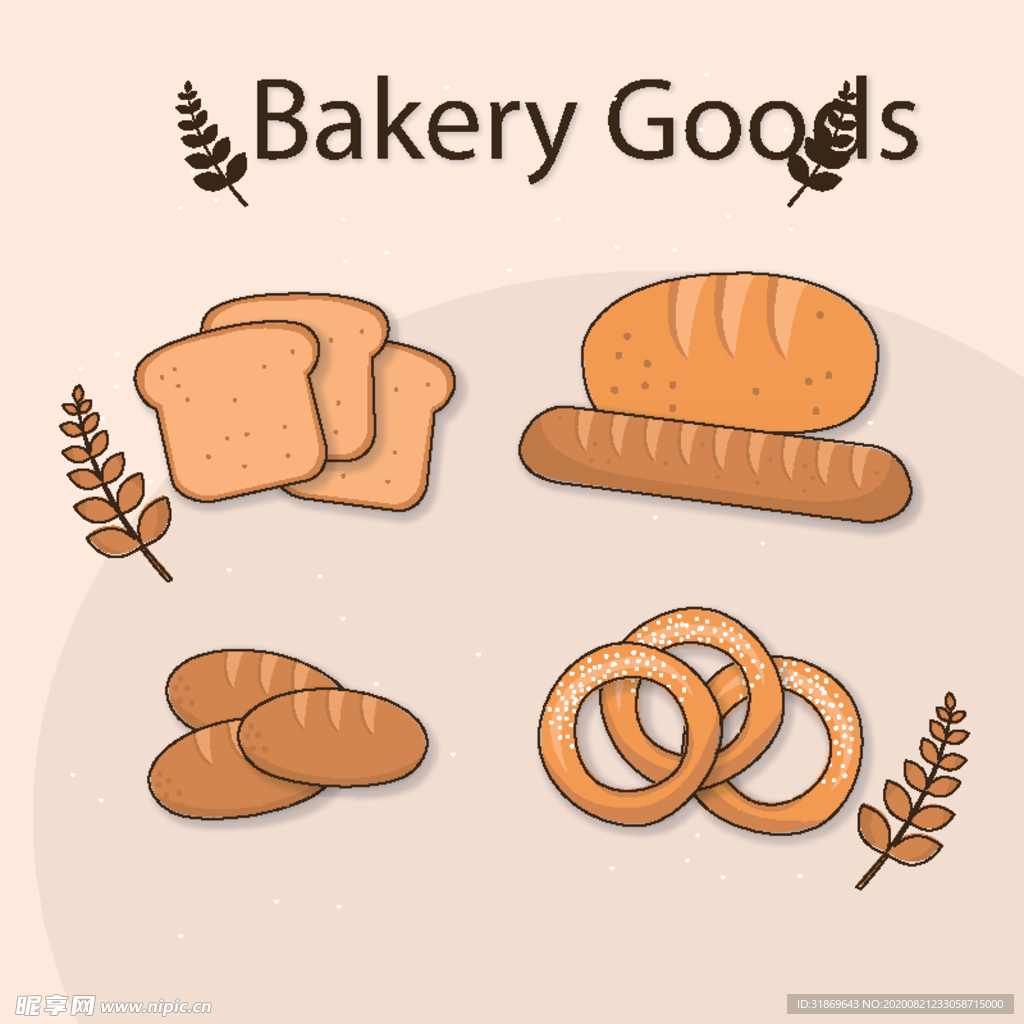 面包 蛋糕 图片