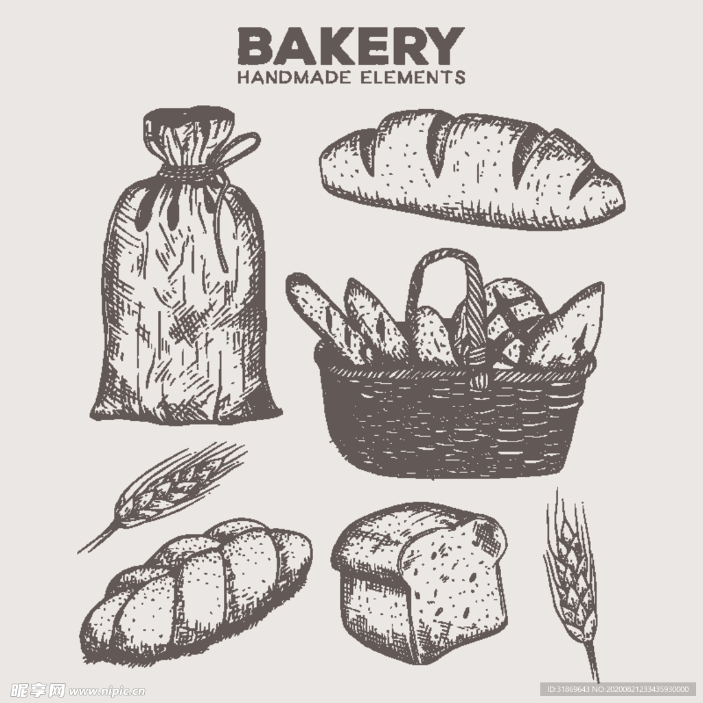 面包 蛋糕 图片