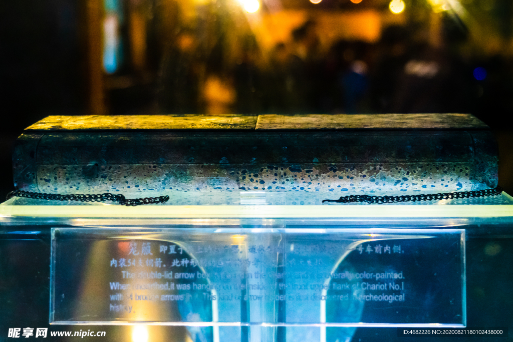 秦兵马俑大型彩绘铜车马铜笼菔