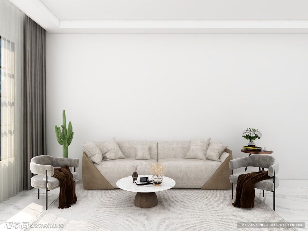 室内客厅沙发背景图