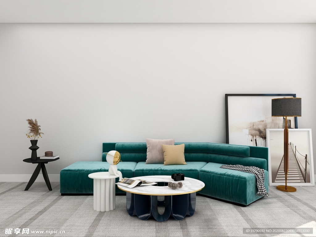 室内沙发背景图