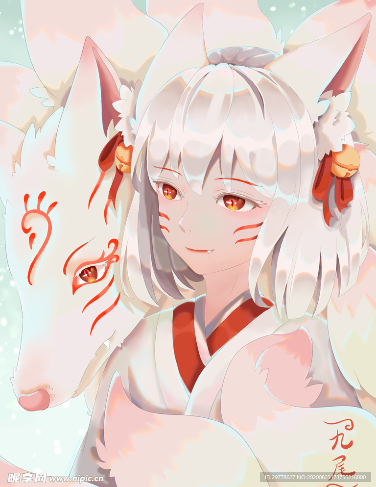 国潮 手绘 插画