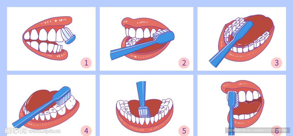 洁牙洗牙公益医药宣传展板