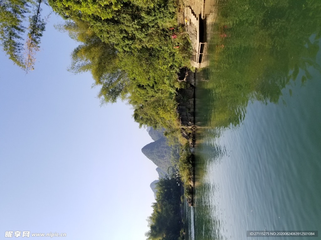 风景图片 山水 蓝天白云