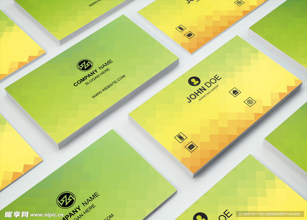 矢量名片模板